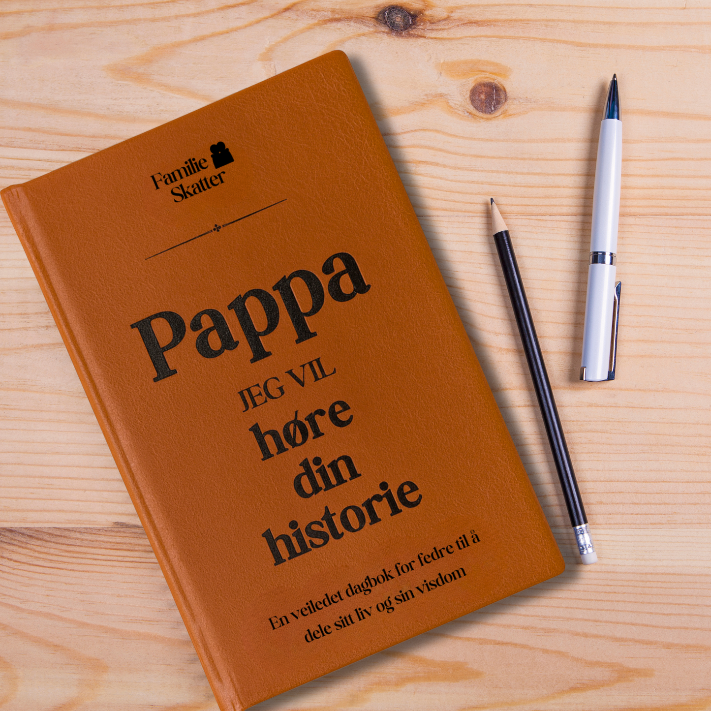 Fars minner – en guidet dagbok 🤎 MORSDAGSSALG -50 % 🤎