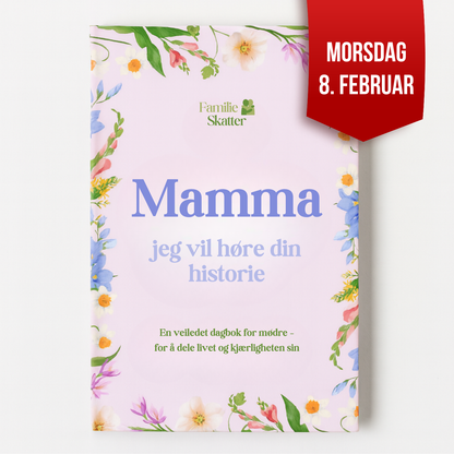 Mors minner – en guidet dagbok 🩷 MORSDAGSSALG -50 % 🩷