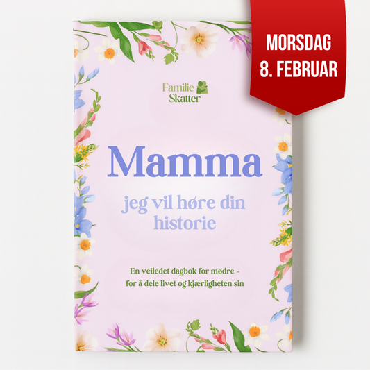 Mors minner – en guidet dagbok 🩷 MORSDAGSSALG -50 % 🩷
